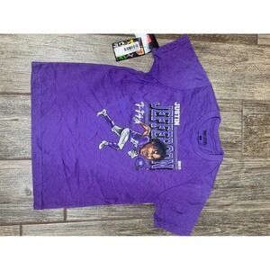 Justin Jefferson Minnesota Vikings NFLPA 500 Level Purple T-Shirt -‎ Size M
